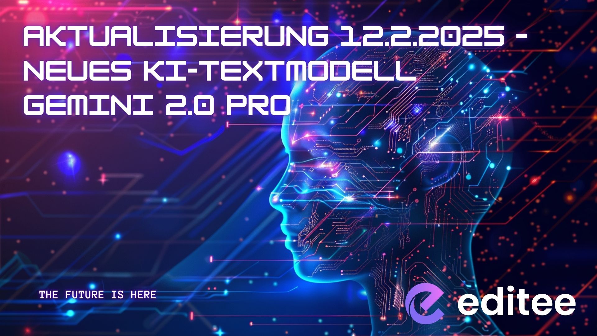 Aktualisierung 12.2.2025 – Neues KI-Textmodell Gemini 2.0 Pro