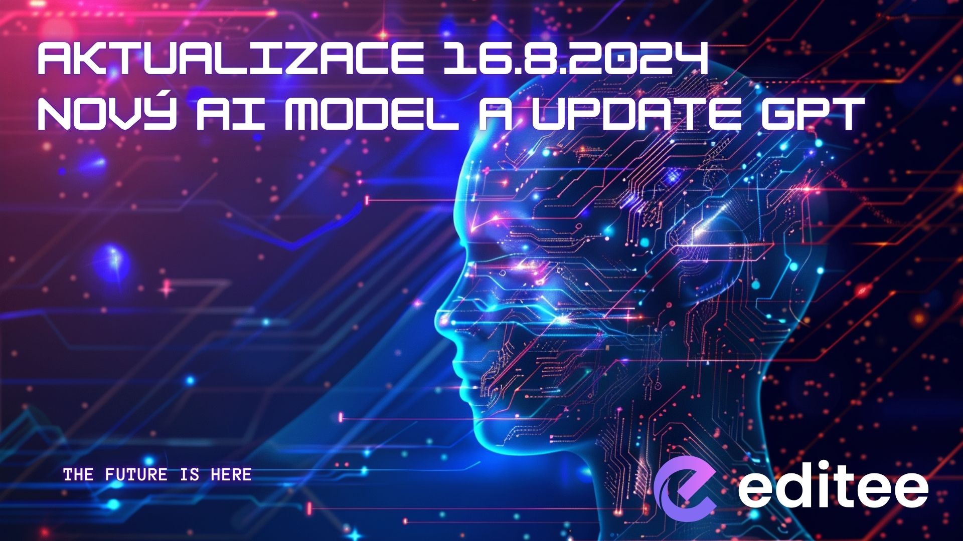 Aktualizace 16.8.2024 - nový AI model a update GPT