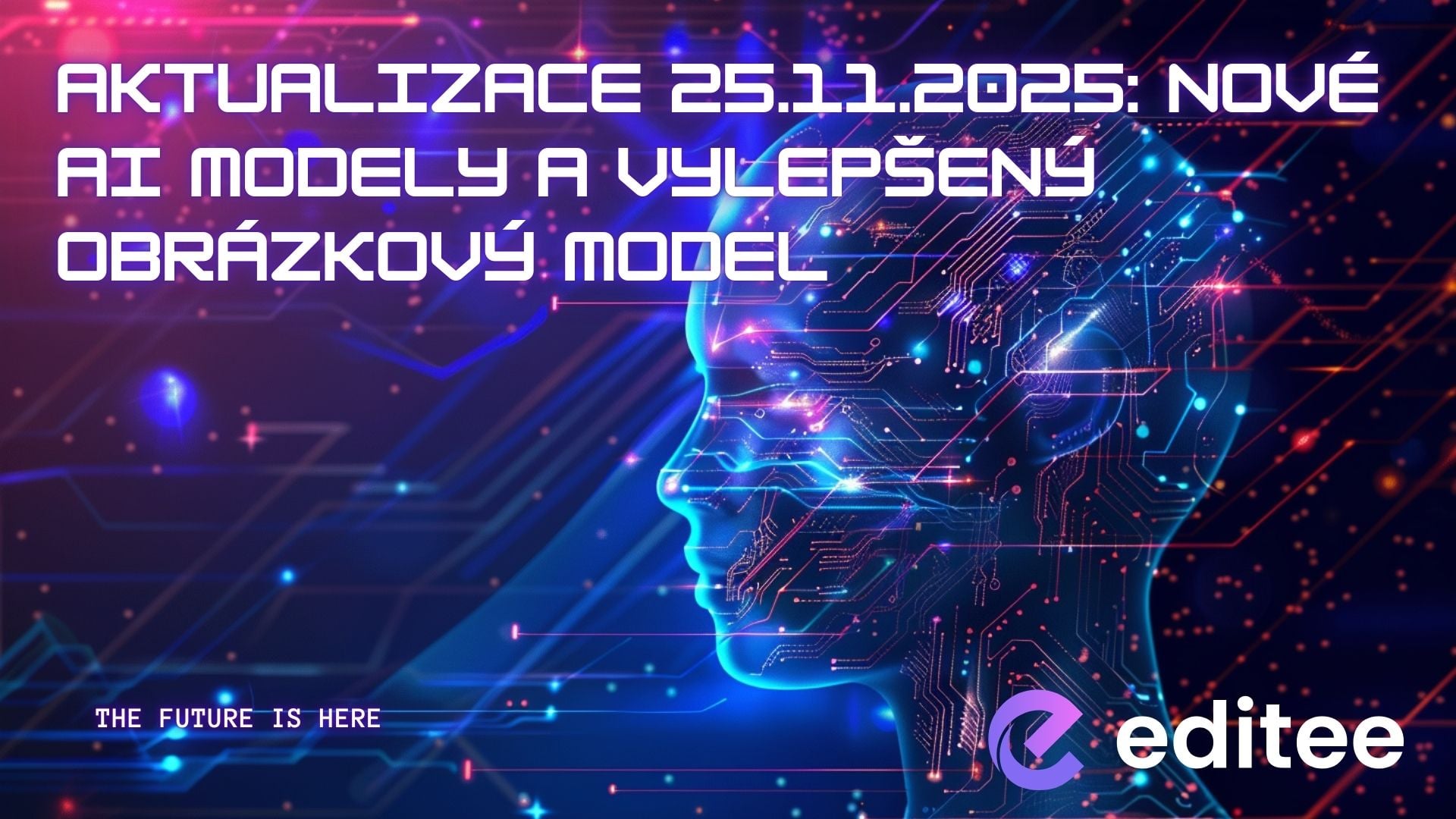 Aktualizace Editee: Nové AI modely a vylepšený obrázkový model