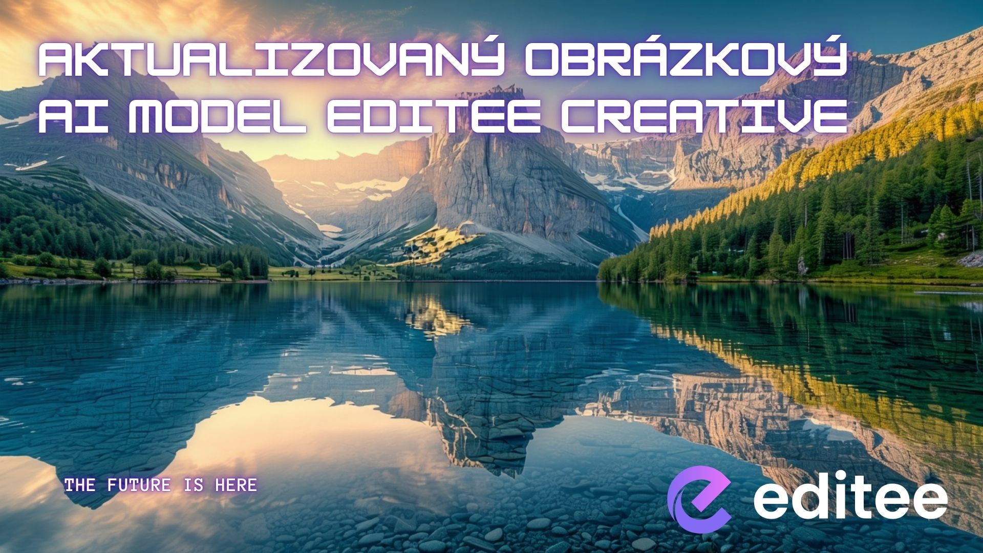 Aktualizovaný obrázkový AI model Editee Creative