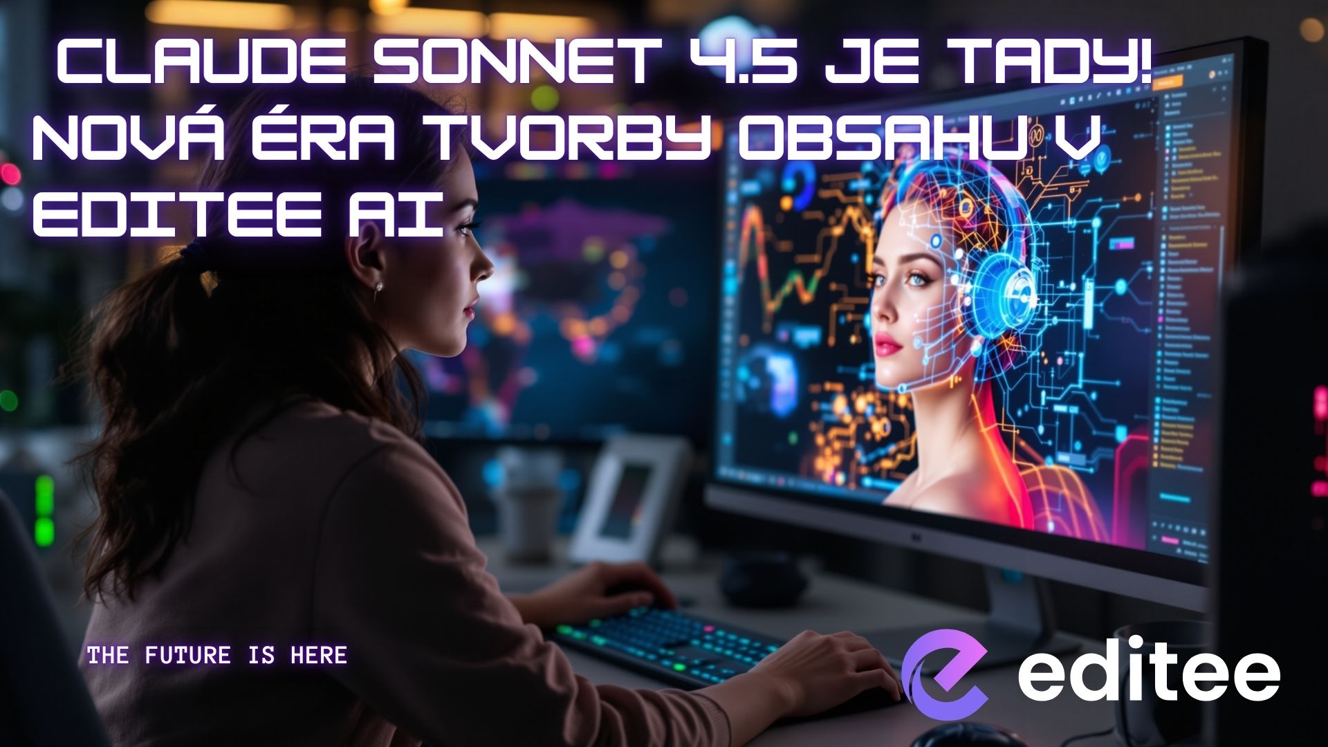 Nový model Claude Sonnet 4.5 je tady! Nová éra tvorby obsahu v Editee AI 🚀