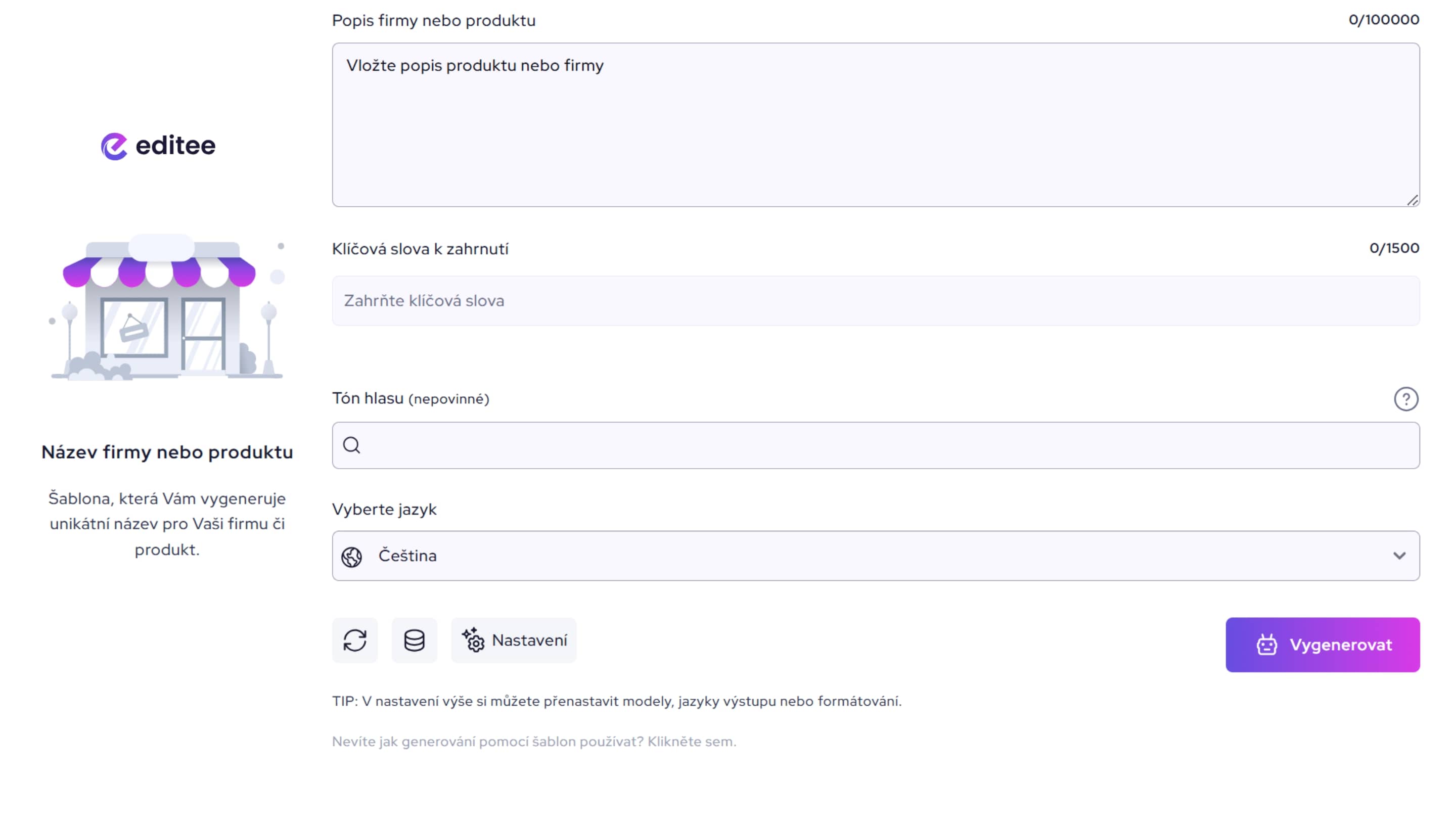 generátor názvu firmy