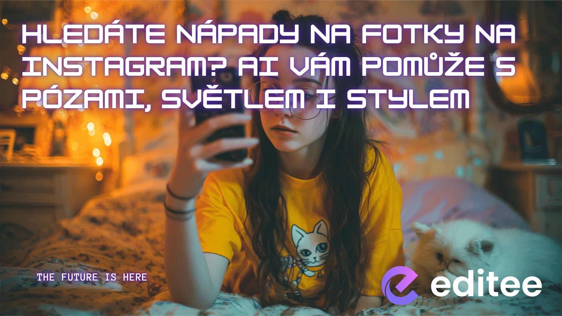 Hledáte nápady na fotky na Instagram? AI vám pomůže s pózami, světlem i stylem