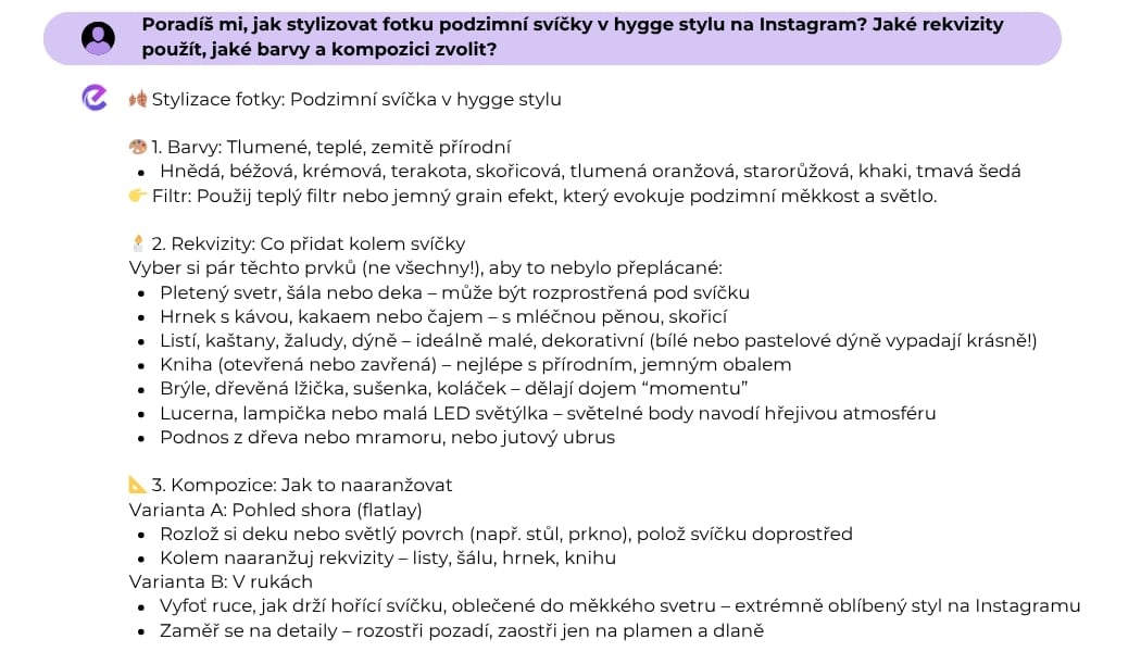 nápady na produktovou fotografii