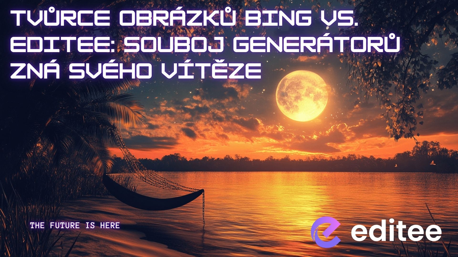 Tvůrce obrázků Bing vs. Editee: Souboj generátorů zná svého vítěze